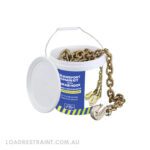 G70 Chain 10mm x 9mtr With Grab Hooks LC:6000kg