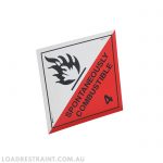 Label - Spontaneously Combustible 4 250mm