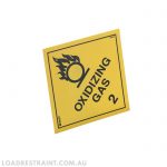 Label - Oxidizing Gas 2 250mm