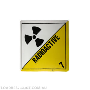 Sign - Radioactive 7