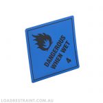 Label - Danger Wet  250mm