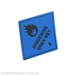 Sign - Dangerous When Wet 4
