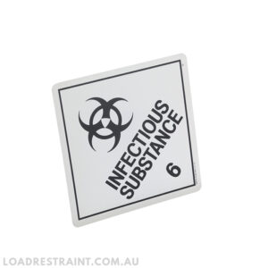 Label - Infectious Substance 250mm