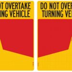 400mm x 300mm Rear Marker Signage